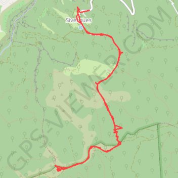 Pelat de Buoux GPS track, route, trail