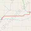 Irricana - Drumheller GPS track, route, trail