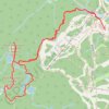 Black Mountain - Cabin Lake - Sam Lake - Theagill Lake GPS track, route, trail