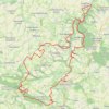 Les Bois de Thury GPS track, route, trail