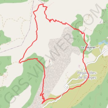 Cirque de la Séranne GPS track, route, trail