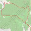 Saint Antonin - Mentonne - le Peneyron - Lorgues GPS track, route, trail