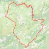Tour du Larzac Méridional (Hérault-Gard) GPS track, route, trail