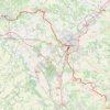 Moissac Villemur sur tarn GPS track, route, trail