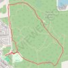 Boucle de la Forêt Boucher GPS track, route, trail