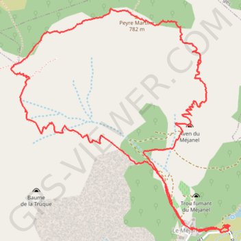 Pégairolles de Buèges (34) GPS track, route, trail