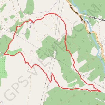 Le Teil Montagut GPS track, route, trail