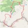 Pic de Maubermé - pic de l'Homme - mail de Bulard par les crêtes GPS track, route, trail