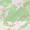 Ravins de la Coutronne et des Infernets - Saint-Zacharie GPS track, route, trail