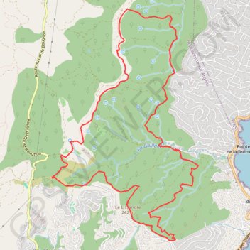 Les Issambres GPS track, route, trail