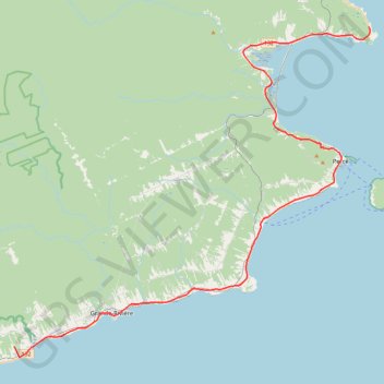 Saint-Georges-de-Malbaie - Saint-François-de-Pabos GPS track, route, trail