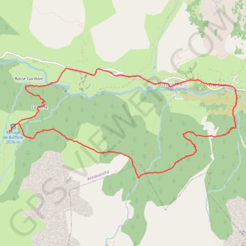 Côte Rouge GPS track, route, trail