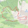 Aiguille des Calvaires - Jour 1 GPS track, route, trail