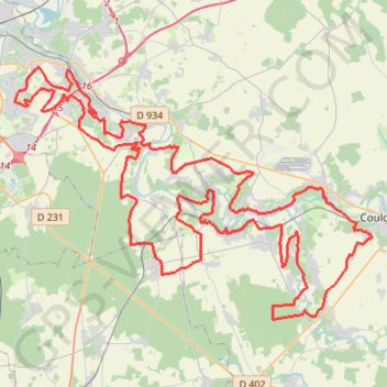 Rando Raid vtt 100 km GPS track, route, trail