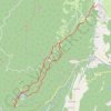 Belvédère du Ranc depuis Rencurel GPS track, route, trail