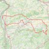 E4 - 24 fictif + réel v0 GPS track, route, trail