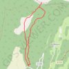 Le Belvédère de Revoulat (38) GPS track, route, trail