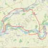 Les trois vallées - Corbié - Méricourt GPS track, route, trail