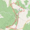 Le Mont Bouquet GPS track, route, trail