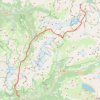Traversée du parc national de la Vanoise GPS track, route, trail