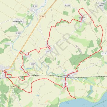 Rando Piney GPS track, route, trail