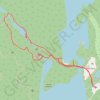 Randonnee parc mauricie sentier des cascades GPS track, route, trail