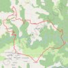 Colombiers les gorges de la Daronne GPS track, route, trail