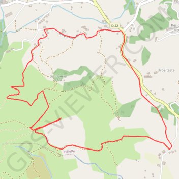 Helette Soylandotchipi GPS track, route, trail