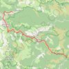 GR70 Etape 10-1 Bédoues Cassagnas 21,3 km GPS track, route, trail