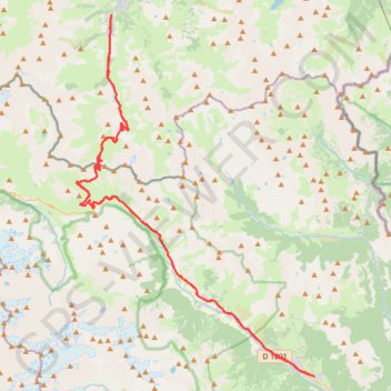 Saint Chaffrey-Valloire-Saint Chaffrey GPS track, route, trail