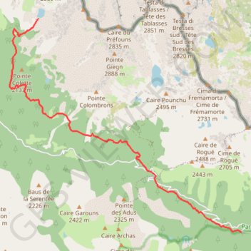 Repérage - lac de Tavels GPS track, route, trail