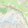 Tour des Écrins, du Chazelet au refuge de l'Alpe de Villar-d'Arêne GPS track, route, trail