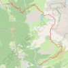 En ligne de Pralo à Chamberanger GPS track, route, trail