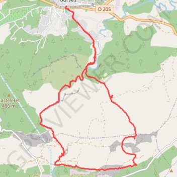 Caramy - Tourves GPS track, route, trail