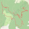 La Croix de Justin GPS track, route, trail