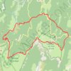 Trail de Bouvante Font D'urle GPS track, route, trail