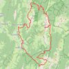Les 3 sommets en Bauges GPS track, route, trail