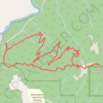 Mailbox Peak Loop GPS track, route, trail