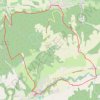 Boucle Hauterives Lens Lestang GPS track, route, trail