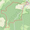 La Tufière d'Amorey - Auberive GPS track, route, trail