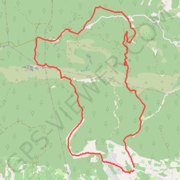 La forêt des cèdres GPS track, route, trail