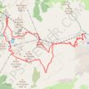 Glacier GPS track, route, trail