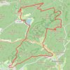 Les châteaux Ramstein, Falkenstein et Waldeck GPS track, route, trail