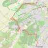 Chemin des Grands Crus (1er tronçon : de Dijon à Villers-la-Faye) GPS track, route, trail