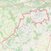 Tour du Pays de Valençay. De Châtillon-sur-Indre à Valençay (Indre) GPS track, route, trail