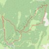 Font d'Urle GPS track, route, trail