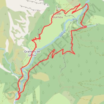 Tende - Circuit de Giassanasque GPS track, route, trail