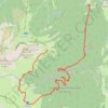 Chalet de la bouchasse - chalet du drison - les chaffauds GPS track, route, trail