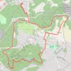 La Forêt régionale de Bondy depuis Vaujours GPS track, route, trail