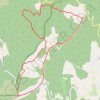 Col des Trois Termes vers la Bergerie du Jas du Griffon GPS track, route, trail